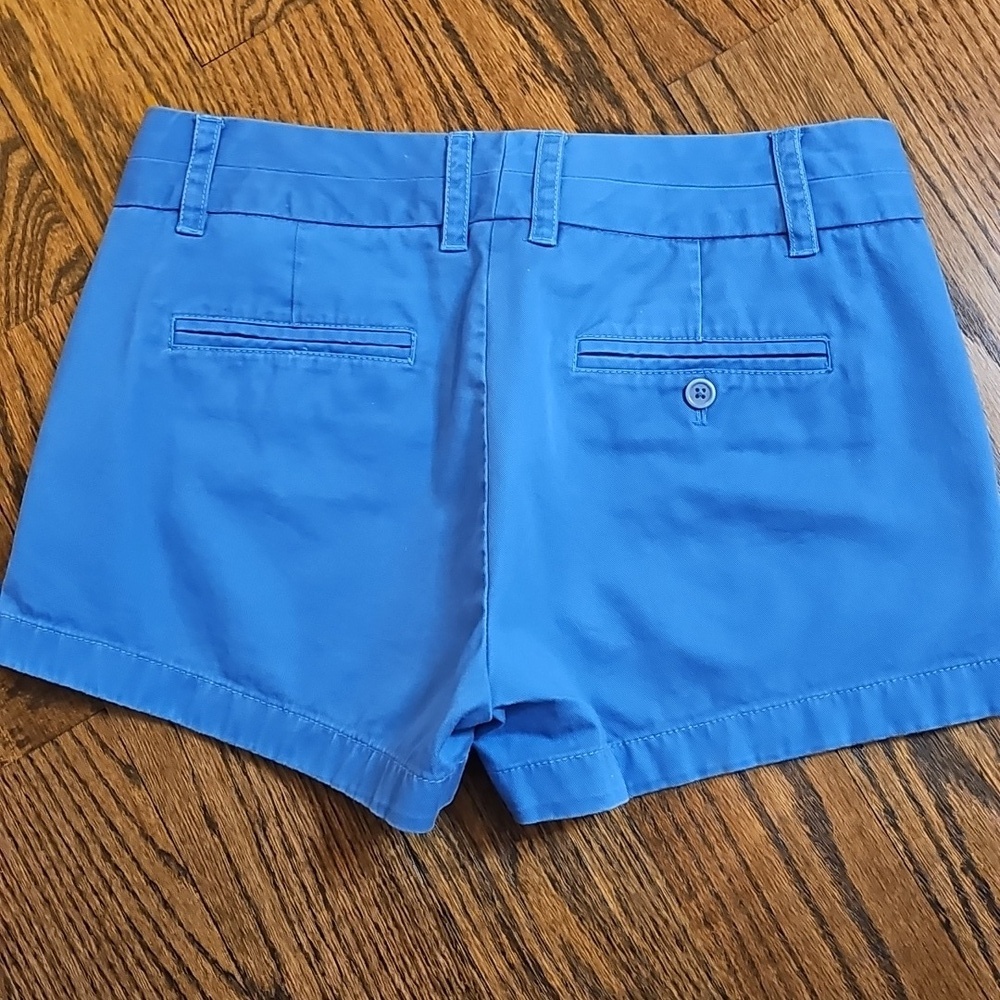 J. Crew Blue Women's Shorts Size 4 - Picture 3 of 8
